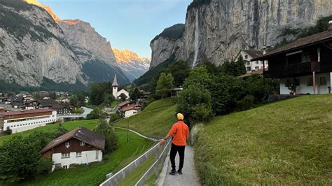 Magical Place In Switzerland 🇨🇭 Day 7 Lauterbrunnen Youtube