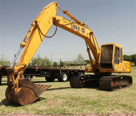 1995 John Deere 590d Excavator In Enid Ok Item I7466 Sold Purple Wave