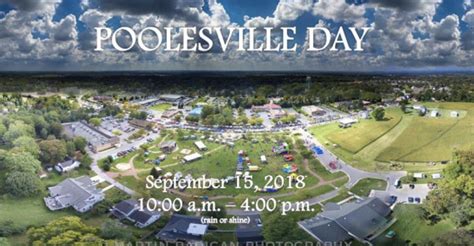 Poolesville Day Is On This Saturday 915 The Moco Show