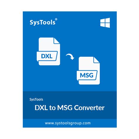 DXL to MSG Converter Tool Converts DXL Emails to MSG