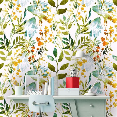Removable Peel N Stick Wallpaper Self Adhesive Wall Etsy In 2021
