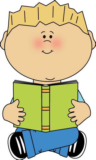 Free clipart of boy reading book. Boy Reading Clipart - Cliparts.co