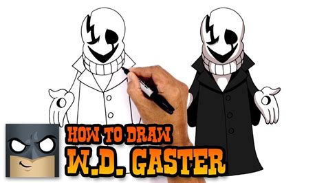 Learn how to draw bendy using a thick chisel tip marker. How to Draw WD Gaster | Undertale - YouTube
