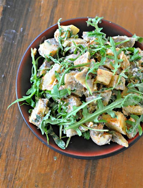 Sweet Potato And Rocket Salad With Hung Curd Dressing Sinamontales