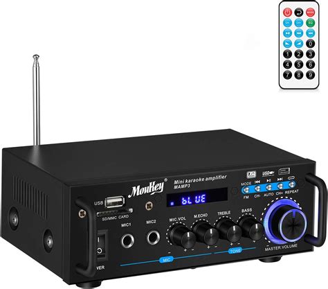 Buy Moukey Stereo Amplifier Power Amplifier Audio Amplifier Karaoke