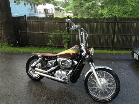 Custom 2003 Honda Shadow Spirit Bobber Vt750dc For Sale On 2040 Motos