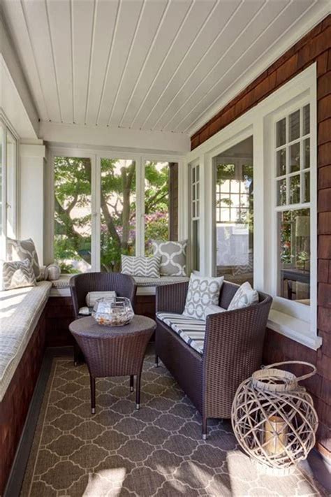 35 Stunning Sunroom Decor and Design Ideas - Craft Home Ideas | Small