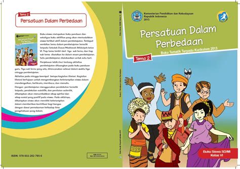 Buku siswa kurikulum 2013 untuk kelas 6 sd semester 1 buku siswa kurikulum 2013 sd kelas 6 tema 1. Download Buku Tematik Kelas 6 Tema 2 (Persatuan Dalam ...