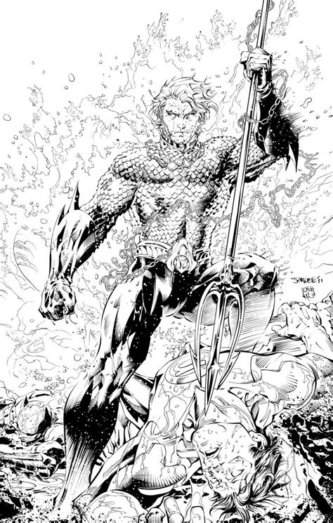 Jim Lee Justice League Variant Cover By Thevatbrain On Deviantart Jim Lee Art Drawing