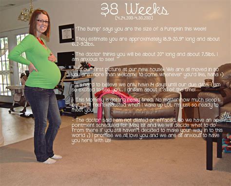 Life With Alyssa 38 Weeks Pregnant
