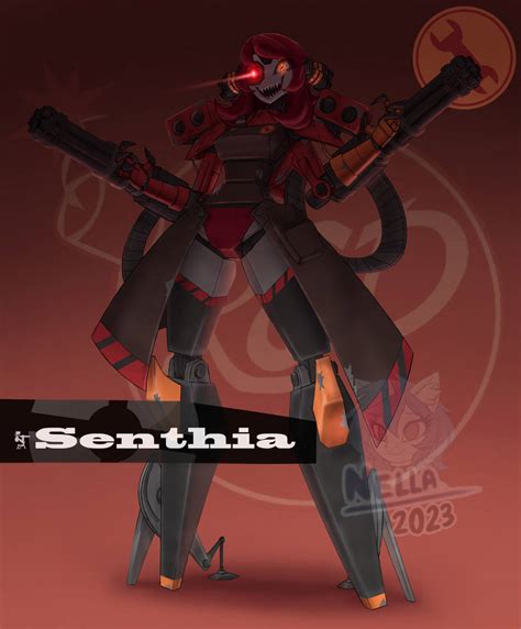 Tf2 Sentry Woman Senthia [level 3] By Gempainter3233 On Deviantart