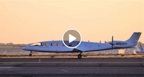 Primeiro Avião Totalmente Elétrico Do Mundo Fez O Seu Voo Inaugural