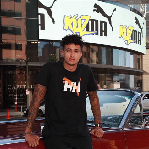 Kuzma's relationship during her college time. Kyle Kuzma Signs 5-Year $20 Million Deal with Puma | Complex