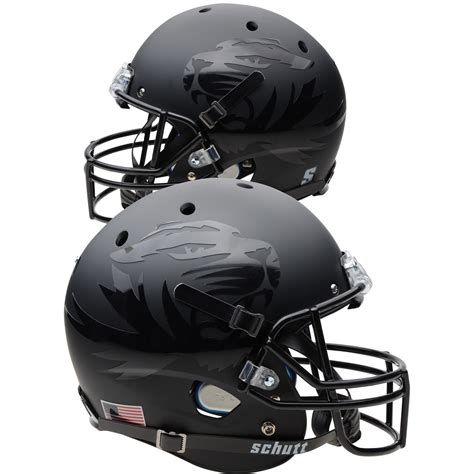 Missouri Tiger Schutt Black Out Replica Football Helmet St Louis Team Gear