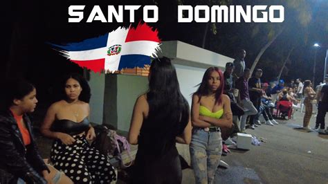 Santo Domingo Nightlife In Dominican Republic Avenida Espana 🇩🇴 Youtube