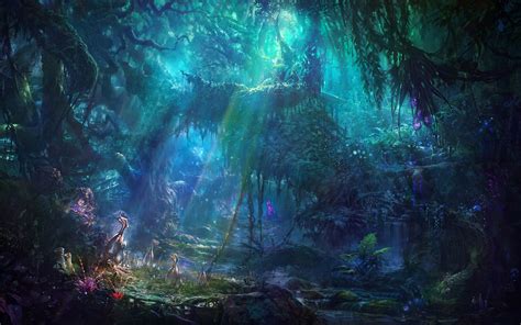 Landscape Wallpaper Fantasy Forest Popular Century