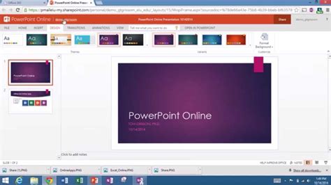 Itcts038 Introduction To Powerpoint Online Office 365 Youtube