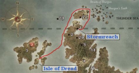 Eberron Map Stormreach To Isle Of Dread En World Tabletop Rpg