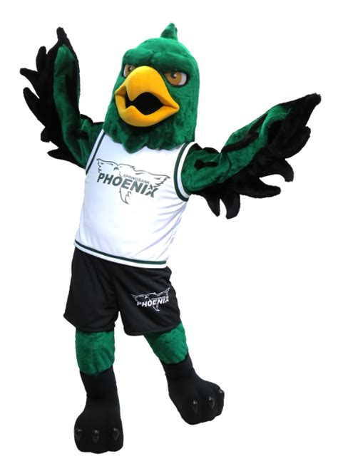 Meet Springbank High Schools Phoenix Mascot To See More Custom School