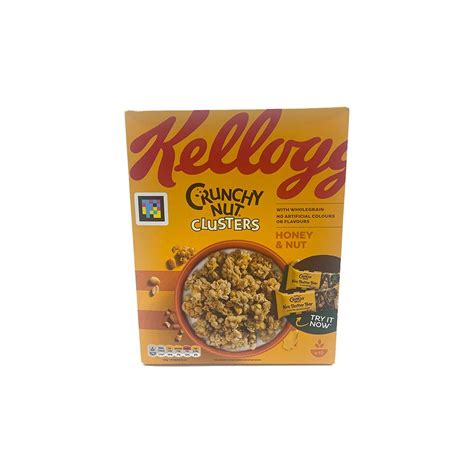 Sale Kelloggs Crunchy Nut Honey And Nut Clusters 450g Approved Food