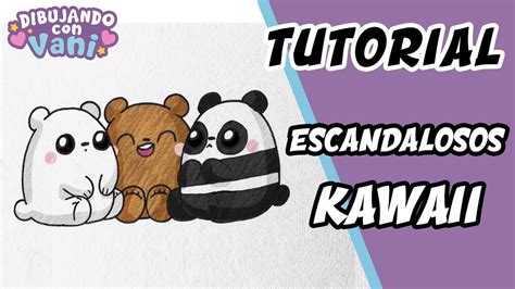 Como Dibujar Escandalosos Kawaii Dibujos Faciles Paso A Paso Draw