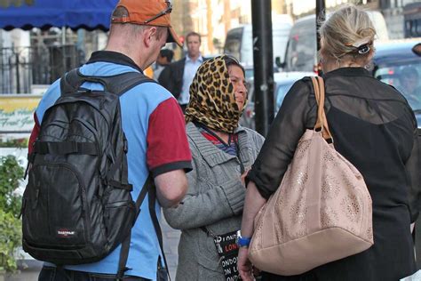 Romanian Travellers Arrested As Police Swoop On West End Street Beggars London Evening