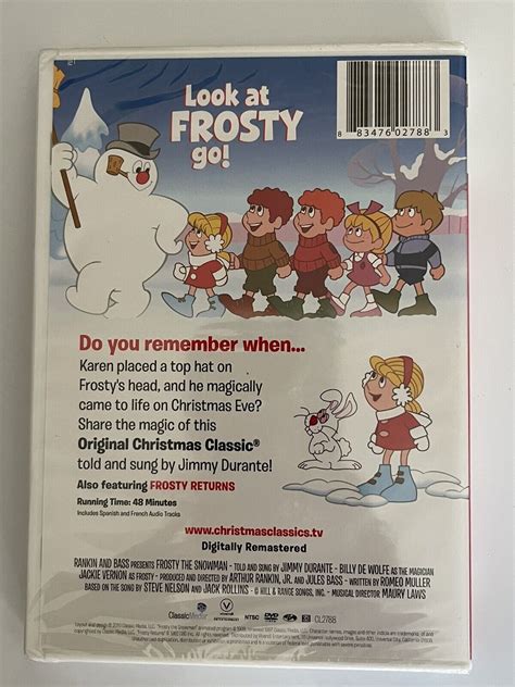 Frosty The Snowman Frosty Returns Dvd 2010 With Slipcover