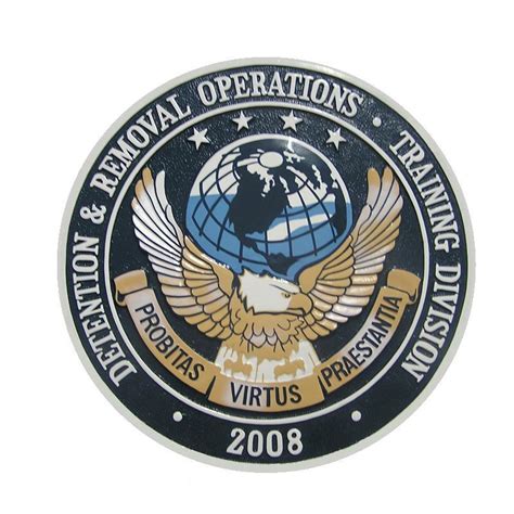 Detention Removal Operations Training Division Seal Plaque