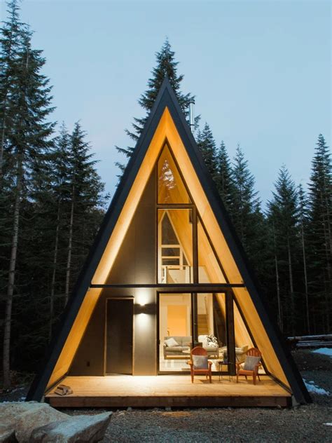 Best Prefab Modern A Frame Cabin Design In Pnw Field Mag A Frame