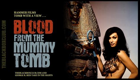 The Black Box Club Valerie Leon Hammer Films Blood From The Mummy S