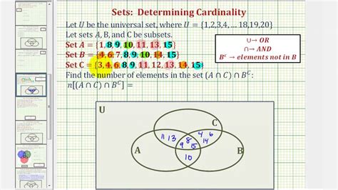 Intersection Of 3 Sets Formula