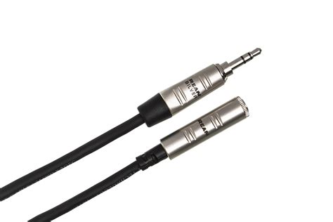 Rean 35 Mm Trs To 35 Mm Trs Pro Headphone Extension Hosa Cables