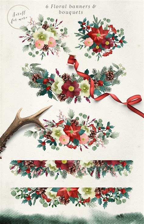 Vintage Christmas watercolor set | Christmas watercolor, Watercolor set, Watercolor texture