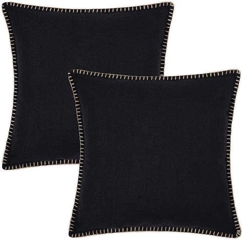 Decoruhome Decorative Throw Pillow Covers 22x22 Set Of 2