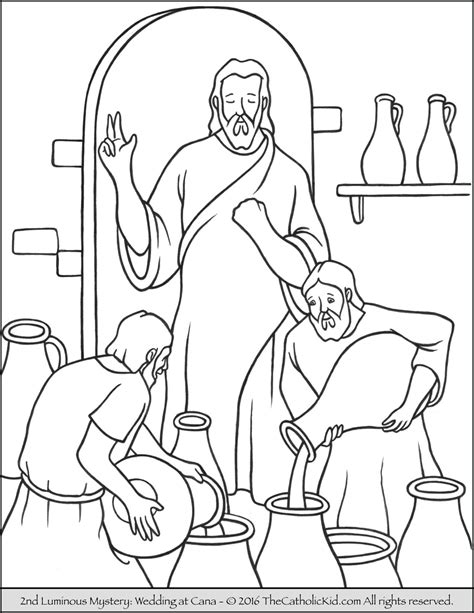 Coloring Pages Of Jesus Miracles Subeloa11