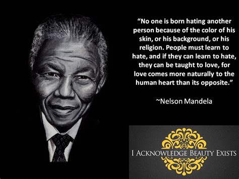 Quote on the internet cited nelson mandela's 1994 inaugural address as its source. Quotes Core: Famous Nelson Mandela Quotes