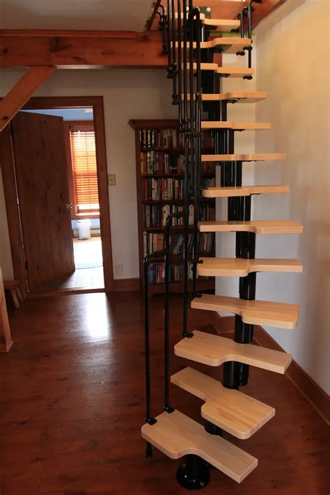 How To Build Compact Stairs Staircase Kit Makes Attics Accessible