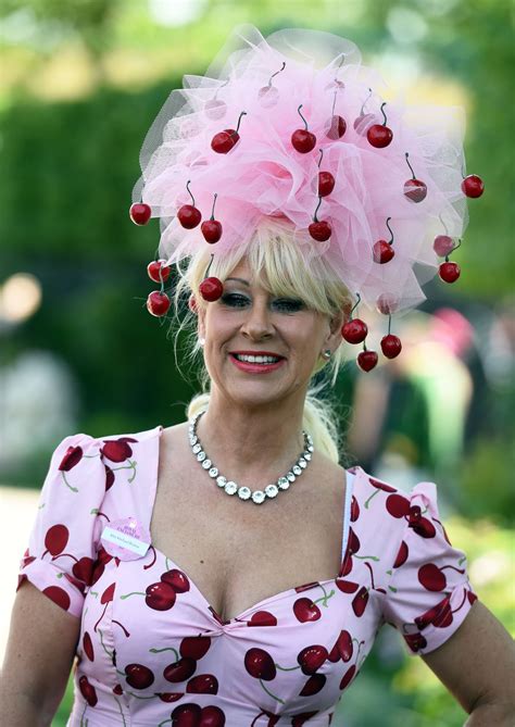 Pink Dress And Hat With Deep Red Cherries The Most Bonkers Hats From