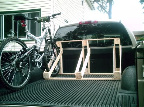 Diy Wood Truck Bed Bike Rack Plans Diy Wood