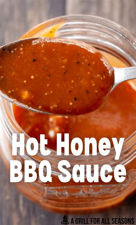 Hot Honey Bbq Sauce Easy Sweet Spicy Barbecue Sauce Recipe