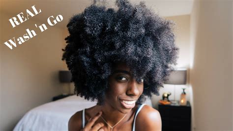 Wash And Go On 4c Hair Youtube