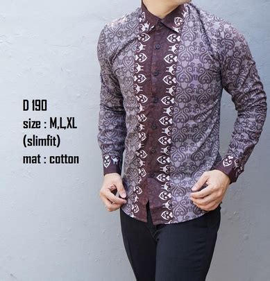 Jakarta utara rumah batik 88. 15+ Contoh Model Baju Batik Pria Modern 2018 Desain Terbaik
