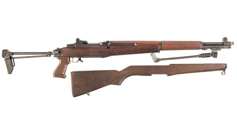 World War Ii Us Winchester M1 Garand Semi Automatic Rifle Rock