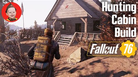 Fallout 76 Base Build Hunting Cabin Ps4 Gameplay Youtube