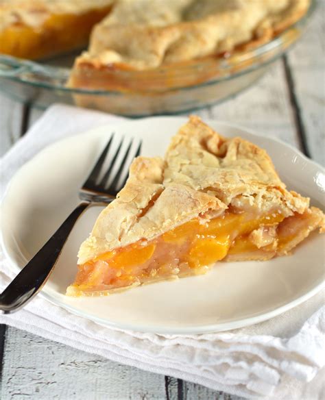Peach Pie - Friday is Cake Night
