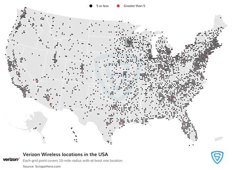 List Of All Verizon Wireless Locations In The Usa Scrapehero Data Store