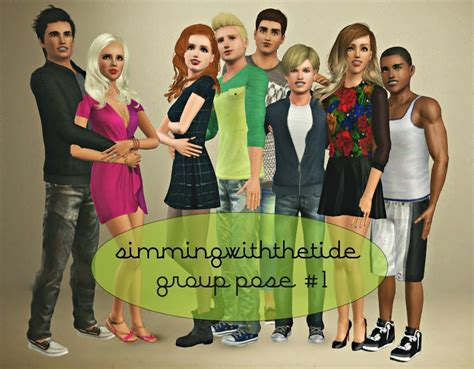 My Sims 3 Blog Group Poses By Simmingwiththetide