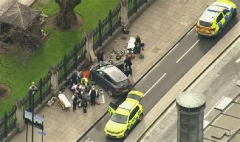Uk Parliament Terror Attack Gunshots Fired On Westminster Bridge Cop