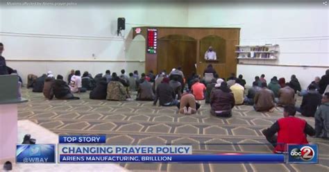 Wisconsin Manufacturer Takes Away Muslim Prayer Breaks Ny Daily News