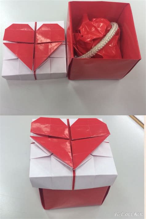 Valentines Day Origami Box Origami Box School Projects Industrial